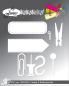 Preview: By Lene - Stanzschablone "Office Supplies" Dies