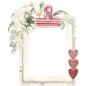 Preview: Simple Stories - Chipboard Frames "Simple Vintage Love Story" 