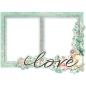 Preview: Simple Stories - Chipboard Frames "Simple Vintage Love Story" 