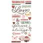 Preview: Simple Stories - Aufkleber "Simple Vintage Love Story" Foam Sticker