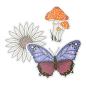 Preview: American Crafts - Stanzteile "Discover + Create" Ephemera