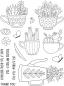 Preview: Creative Expressions - Stempelset "Tea-riffic" Clear Stamps 6x8 Inch Design by Jane´s Doodles