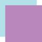Preview: Echo Park - Cardstock "Make A Wish Birthday Girl" Coordinating Solids Paper 12x12 Inch - 6 Bogen 