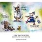 Preview: Pink Ink Designs - Stempelset "Nurse Mouse" Clear Stamps