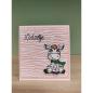 Preview: Nellie Snellen - Schablone "Zebra" Mixed Media Stencil 