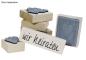 Preview: Holz-Stempel "Einladung zur Hochzeit" 6x7 cm
