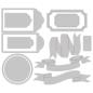 Preview: Sizzix - Stanzschablone "Vintage Tags & Banners" Thinlits Craft Dies by Kath Breen