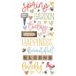 Preview: Simple Stories - Aufkleber "Simple Vintage Spring Garden" Foam Sticker