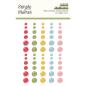 Preview: Simple Stories - Enamel Dots "Simple Vintage Spring Garden" 60 Stück 