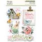 Preview: Simple Stories - Aufkleber "Simple Vintage Spring Garden" Layered Stickers 