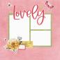 Preview: Simple Stories - Stanzteile "Vintage Spring Garden Simple" Pages Pieces