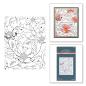 Preview: Spellbinders - Buchdrucktechnik "Cosmos Backdrop" Press Plate