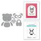 Preview: Spellbinders - Stanzschablone "Dancin' Birthday Panda" Dies