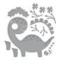 Preview: Spellbinders - Stanzschablone "Birthday Dinosaur" Dies