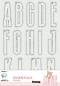Preview: Creative Craft Lab - Studio Light - Schablone "Alphabet" Stencil