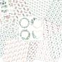 Preview: LaCreativ - Designpapier "Eukalyptusliebe" Paper Pack 6x6" - 24 Bogen