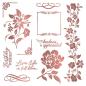 Preview: Crafters Companion - Transfer Folie "Floral Elegance" Foil Transfer