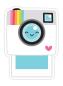 Preview: Doodlebug Design - Aufkleber "Say Cheese" Doodle Sticker