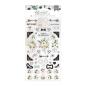 Preview: American Crafts - Aufkleber "A Perfect Match" Puffy Icons Sticker