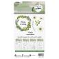 Preview: Studio Light - Stempelset "Building a wreath" Clear Stamps