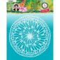 Preview: Studio Light - Schablone "Floral Wheel" Stencil Design by Art by Marlene