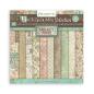 Preview: Stamperia - Designpapier "Brocante Antiques Backgrounds" Paper Pack 8x8 Inch - 10 Bogen