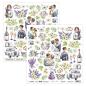 Preview: ScrapBoys - Designpapier "Lavender Love" Paper Pack 8x8 Inch - 12 Bogen