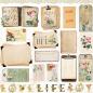 Preview: Memory Place - Designpapier "Floral Tapestry" Paper Pack 6x6 Inch - 10 Bogen