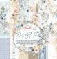 Preview: Memory Place - Designpapier "Dusty Blue Floral" Paper Pack 12x12 Inch - 12 Bogen