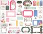 Preview: Carta Bella - Stanzteile & Anhänger "Bloom" Ephemera Frames & Tags