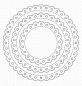 Preview: My Favorite Things - Stanzschablone "Stitched Eyelet Lace Circle STAX" Die-namics