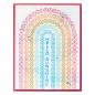 Preview: Spellbinders - Buchdrucktechnik "Arched Messages" Press Plate