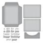 Preview: Stampendous - Stanzschablone "A2 Gift Card Holder and Envelope" Dies