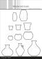 Preview: Simple and Basic - Stanzschablone 4,5x5,5cm "Pots and Vases" Dies