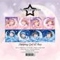 Preview: Paper Favourites - Designpapier "Sleeping Girl & Boy" Paper Pack 6x6 Inch - 24 Bogen