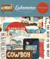 Preview: Carta Bella - Stanzteile "Cowboys" Ephemera
