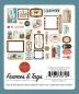 Preview: Carta Bella - Stanzteile & Anhänger "Cowboys" Ephemera Frames & Tags