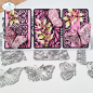 Preview: Elizabeth Craft Designs - Stanzschalone "Florals 28" Dies