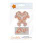 Preview: Tonic Studios - Stempelset "Vintage Blühen" Clear Stamps