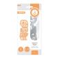 Preview: Tonic Studios - Stanzschablone "Poppies Floral Split Strips" Dies 