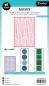 Preview: Studio Light - Schablone "Rainbow Pattern" Stencil  