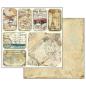 Preview: Stamperia - Designpapier "Around the World" Paper Pack 12x12 Inch - 10 Bogen