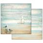 Preview: Stamperia - Designpapier "Sea Land" Paper Pack 12x12 Inch - 10 Bogen