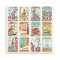 Preview: Stamperia - Designpapier "Christmas Patchwork Cards" Paper Sheets 12x12 Inch - 10 Bogen