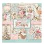 Preview: Stamperia - Designpapier "Pink Christmas" Paper Pack 6x6 Inch - 10 Bogen