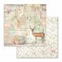 Preview: Stamperia - Designpapier "Pink Christmas" Paper Pack 6x6 Inch - 10 Bogen