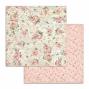 Preview: Stamperia - Designpapier "Pink Christmas" Paper Pack 6x6 Inch - 10 Bogen