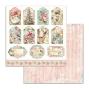Preview: Stamperia - Designpapier "Pink Christmas" Paper Pack 6x6 Inch - 10 Bogen