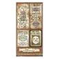 Preview: Stamperia - Designpapier "Lady Vagabond Lifestyle " Paper Pack 6x12 Inch - 10 Bogen