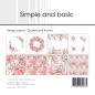 Preview: Simple and Basic - Designpapier "Opulent Pink Flowers" Paper Pack 6x6 Inch - 24 Bogen 